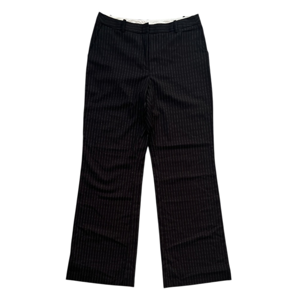 Women’s Worthington Black White Pinstripe Dress Pants Size 8